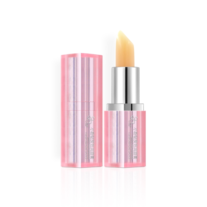 Small pink diamond color changing lipstick